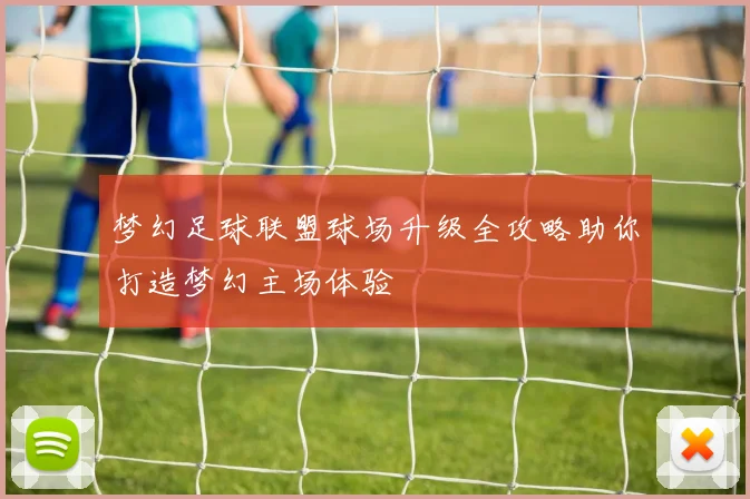 梦幻足球联盟球场升级全攻略助你打造梦幻主场体验