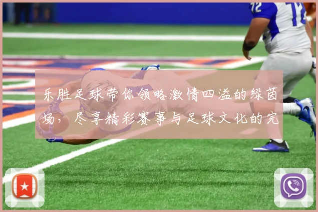 乐胜足球带你领略激情四溢的绿茵场，尽享精彩赛事与足球文化的完美结合